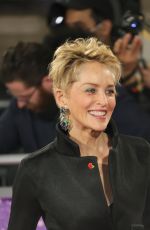 SHARON STONE Arrives at Pride of Britain Awards in London 10/30/2021