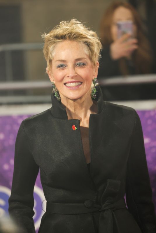 SHARON STONE Arrives at Pride of Britain Awards in London 10/30/2021