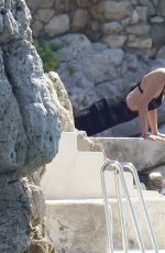 SHARON STONE at a Photoshoot in Southern France 10/02/2021