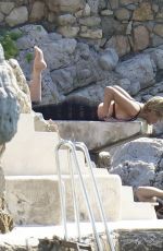 SHARON STONE at a Photoshoot in Southern France 10/02/2021