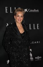 SHARON STONE at Elle Magazine Awards in Seville 10/28/2021