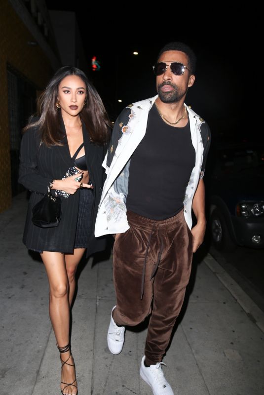 SHAY MITCHELL Arrives at Drake