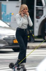 SIENNA MILLER Out for Lunch in New York 10/30/2021