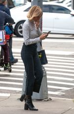 SIENNA MILLER Out for Lunch in New York 10/30/2021