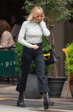 SIENNA MILLER Out for Lunch in New York 10/30/2021