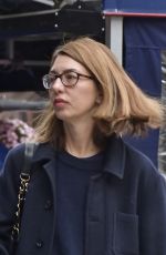 SOFIA COPPOLA Out with Her Dog in New York 10/20/2021