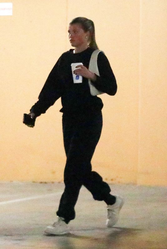SOFIA RICHIE Out and About in Beverly Hills 10/08/2021
