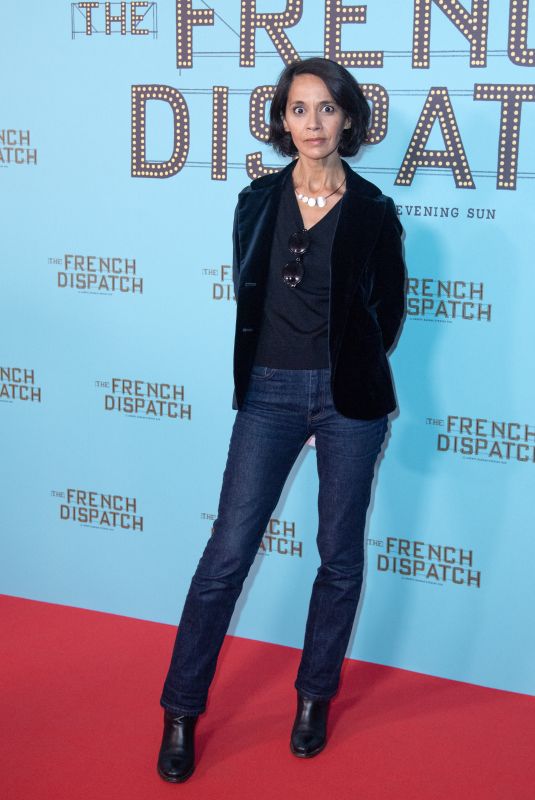 SOPHIA ARAM at The French Dispatch Premiere at UGC Cine Cite Bercy in Paris 10/24/2021
