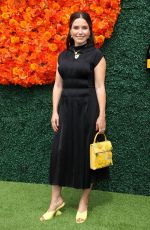 SOPHIA BUSH at Veuve Clicquot Polo Classic Los Angeles at Will Rogers State Historic Park in Pacific Palisades 10/02/2021