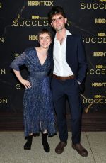 SOPHIA LILLIS at Succession, Season 3 Premiere in New York 10/12/2021