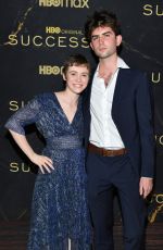 SOPHIA LILLIS at Succession, Season 3 Premiere in New York 10/12/2021