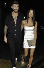 SOPHIE CHURCH Arrives at Boxstar Afterparty in Manchester 10/02/2021