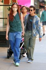 SOPHIE TURNER and Joe Jonas Heading Home from Sunday Brunch in New York 10/03/2021