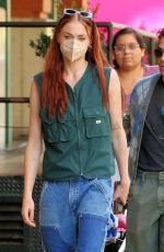 SOPHIE TURNER and Joe Jonas Heading Home from Sunday Brunch in New York 10/03/2021