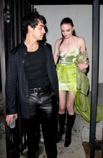 SOPHIE TURNER and Joe Jonas Leaves a Halloween Party in Los Angeles 10/31/2021