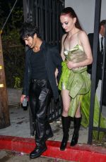 SOPHIE TURNER and Joe Jonas Leaves a Halloween Party in Los Angeles 10/31/2021
