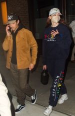 SOPHIE TURNER and Joe Jonas Night Out in New York 10/02/2021