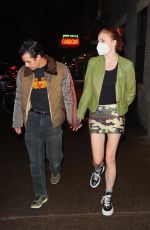 SOPHIE TURNER and Joe Jonas Night Out in New York 10/04/2021