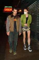 SOPHIE TURNER and Joe Jonas Night Out in New York 10/04/2021