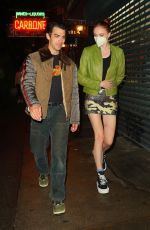 SOPHIE TURNER and Joe Jonas Night Out in New York 10/04/2021