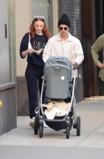 SOPHIE TURNER and Joe Jonas Out with Their Baby in New York 10/02/2021