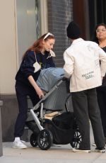 SOPHIE TURNER and Joe Jonas Out with Their Baby in New York 10/02/2021