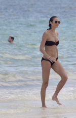 STACY KEIBLER in Bikini at a Beach in Tulum 10/09/2021