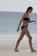 STACY KEIBLER in Bikini at a Beach in Tulum 10/09/2021