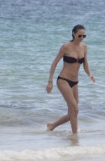 STACY KEIBLER in Bikini at a Beach in Tulum 10/09/2021