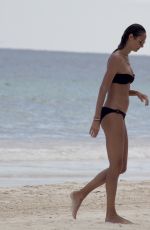 STACY KEIBLER in Bikini at a Beach in Tulum 10/09/2021