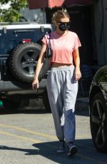 STELLA MAXWELL Leaves Gym in West Hollywood 10/28/2021