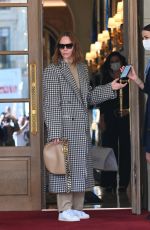 STELLA MCCARTNEY Leaves Ritz Hotel in Paris 10/04/2021