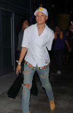 STORM REID Leaves Lakers vs Warriors Opening Game at Staples Center in Los Angeles 10/19/2021
