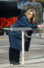 SUKI WAQTERHOUSE on the Set of Daisy Jones & The Six in Los Angeles 10/11/2021