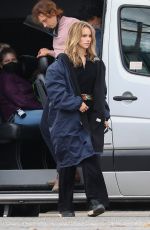 SUKI WAQTERHOUSE on the Set of Daisy Jones & The Six in Los Angeles 10/11/2021