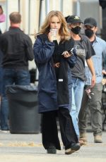 SUKI WAQTERHOUSE on the Set of Daisy Jones & The Six in Los Angeles 10/11/2021