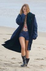 SUKI WATERHOUSE on the Set of Daisy Jones & The Six in Malibu 10/04/2001