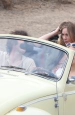 SUKI WATERHOUSE on the Set of Daisy Jones & The Six in Malibu 10/04/2001