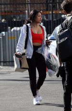 SUNISA LEE Arrives at Dancing With the Stars Rehearsal Studio in Los Angeles 10/15/2021