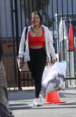 SUNISA LEE Arrives at Dancing With the Stars Rehearsal Studio in Los Angeles 10/15/2021