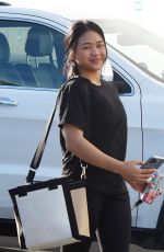 SUNISA LEE Arrives at Dancing with the Stars Rehearsals in Los Angeles 10/08/2021