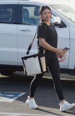 SUNISA LEE Arrives at Dancing with the Stars Rehearsals in Los Angeles 10/08/2021