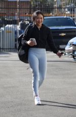 SUNISA LEE Arrives at DWTS Studio in Los Angeles 10/26/2021