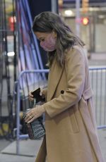 SUTTON FOSTER Arrives at Good Morning America Show in New York 10/12/2021