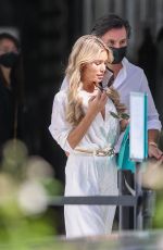 SYLVIE MEIS Out Shopping in Beverly Hills 10/12/2021
