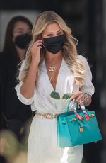 SYLVIE MEIS Out Shopping in Beverly Hills 10/12/2021