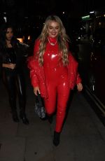 TALLIA STORM Arrives at Halloween Party at Isabel in London 10/29/2021