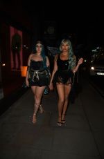 TALULAH EVE BROWN Arrives at a Halloween Party in London 10/29/2021