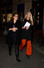 TAMARA BECKWITH Night Out in London 10/11/2021