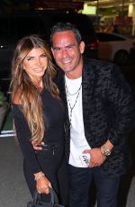 TERESA GIUDICE and Luis Ruelas Night Out in New York 10/27/2021